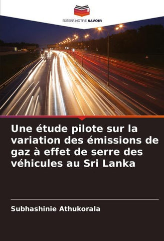 Une étude pilote sur la variation des émissions de gaz à effet de serre des véhicules au Sri Lanka
