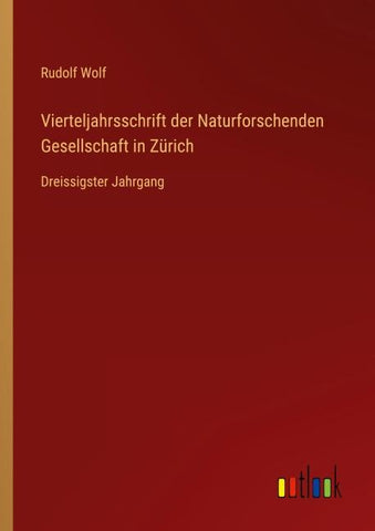 Vierteljahrsschrift der Naturforschenden Gesellschaft in Zürich