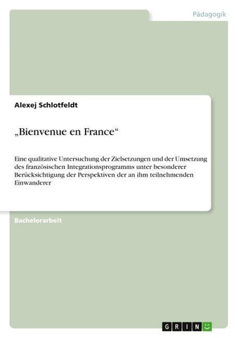 "Bienvenue en France"