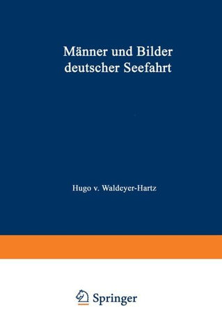 Männer und Bilder deutscher Seefahrt