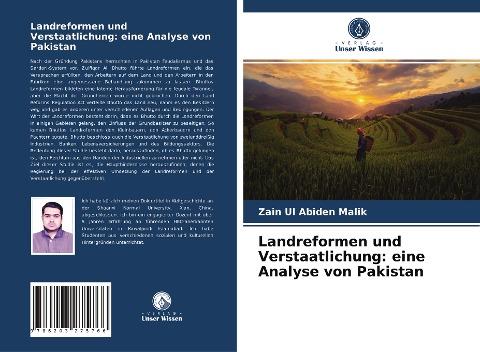 Landreformen und Verstaatlichung: eine Analyse von Pakistan