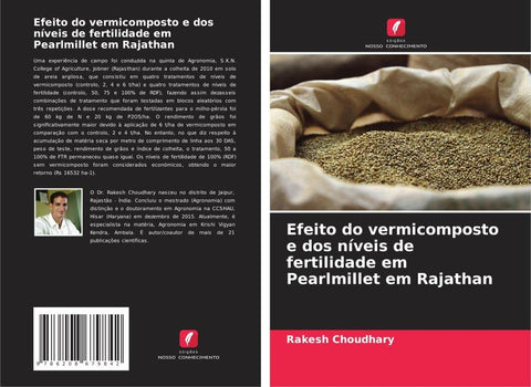 Efeito do vermicomposto e dos níveis de fertilidade em Pearlmillet em Rajathan