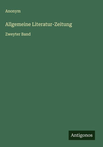 Allgemeine Literatur-Zeitung