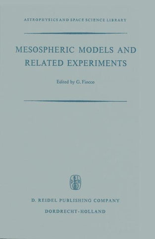 Mesospheric Models and Related Experiments