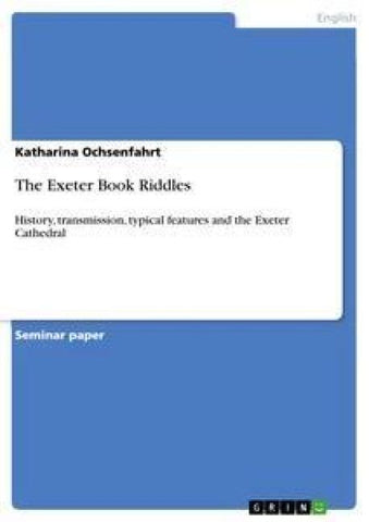 The Exeter Book Riddles