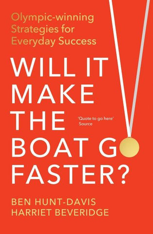 Will It Make the Boat Go Faster