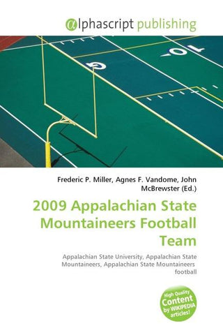2009 Appalachian State Mountaineers Football Team
