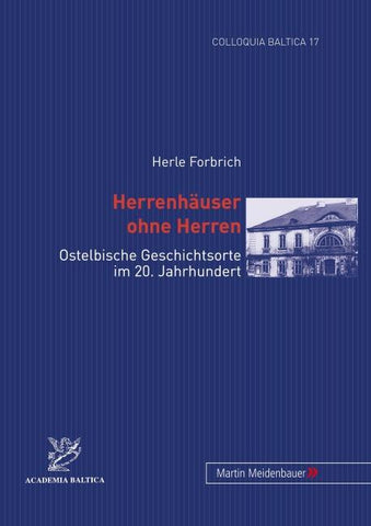Herrenhaeuser ohne Herren