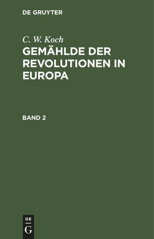 Gemählde der Revolutionen in Europa. Band 2
