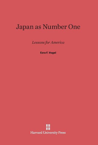 Japan as Number One