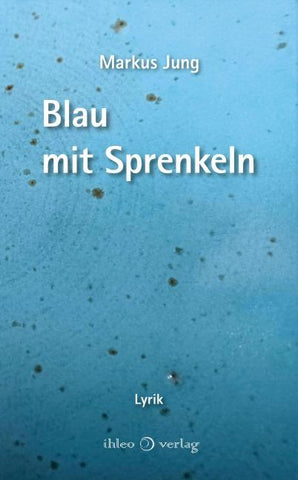 Blau mit Sprenkeln