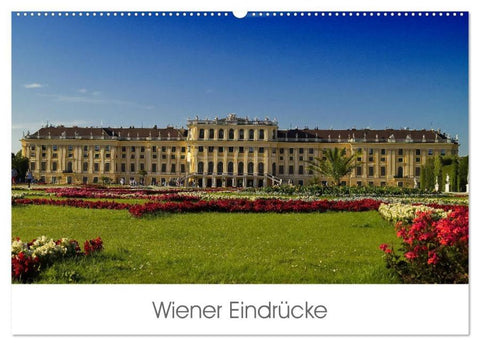 Wiener Eindrücke (Wandkalender 2026 DIN A2 quer), CALVENDO Monatskalender