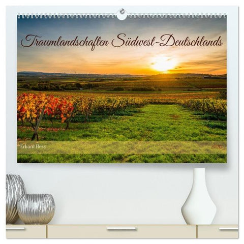 Traumlandschaften Südwest-Deutschlands (hochwertiger Premium Wandkalender 2026 DIN A2 quer), Kunstdruck in Hochglanz
