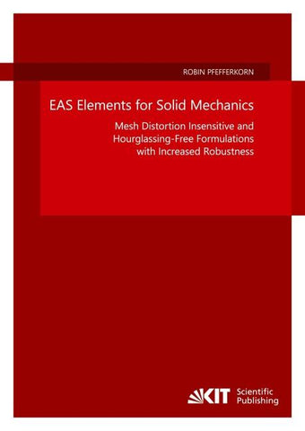 EAS Elements for Solid Mechanics - Mesh Distortion Insensitive and Hourglassing-Free Formulations with Increased Robustness