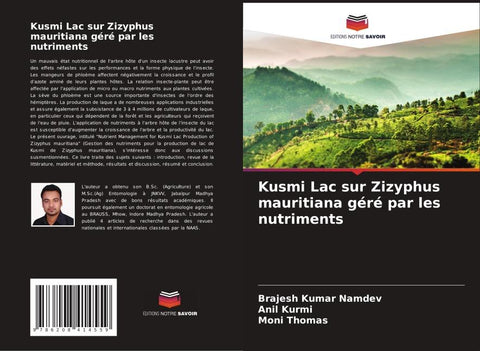 Kusmi Lac sur Zizyphus mauritiana géré par les nutriments