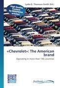 'Chevrolet': The American brand
