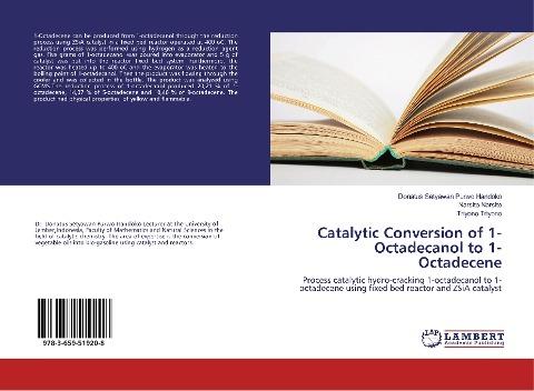 Catalytic Conversion of 1-Octadecanol to 1-Octadecene