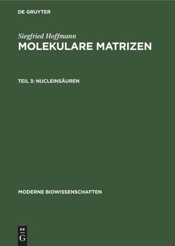 Nucleinsäuren