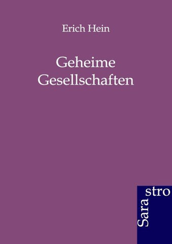 Geheime Gesellschaften