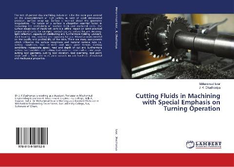 Cutting Fluids in Machining with Special Emphasis on Turning Operation