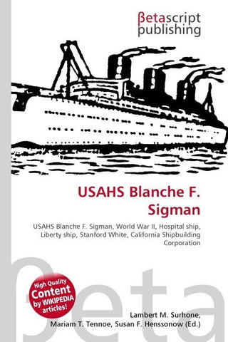 USAHS Blanche F. Sigman