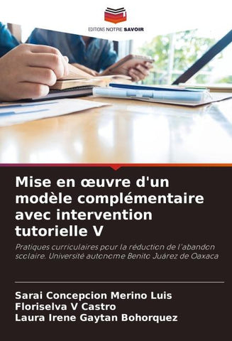 Mise en ¿uvre d'un modèle complémentaire avec intervention tutorielle V