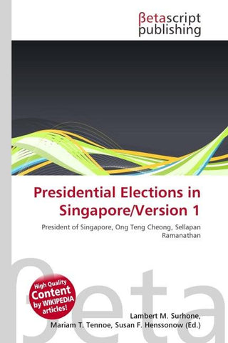 Presidential Elections in Singapore/Version 1