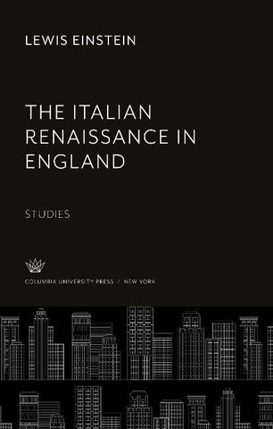 The Italian Renaissance in England