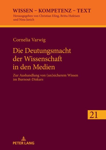 Die Deutungsmacht der Wissenschaft in den Medien