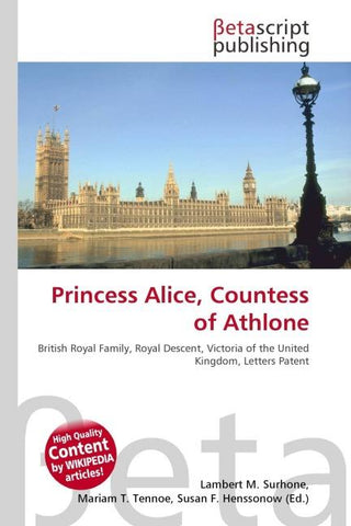 Princess Alice, Countess of Athlone