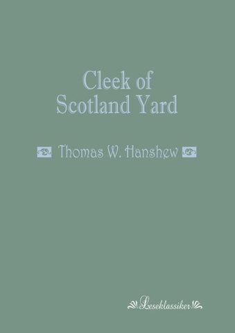 Cleek of Scotland Yard