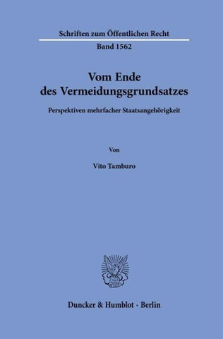 Vom Ende des Vermeidungsgrundsatzes