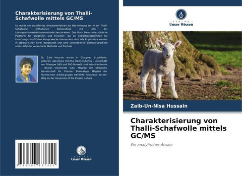 Charakterisierung von Thalli-Schafwolle mittels GC/MS