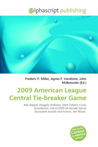 2009 American League Central Tie-breaker Game