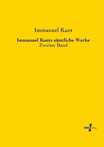 Immanuel Kants sämtliche Werke