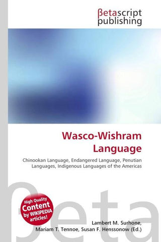 Wasco-Wishram Language
