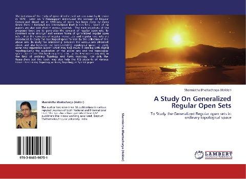A Study On Generalized Regular Open Sets