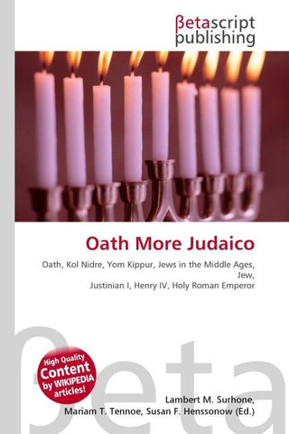 Oath More Judaico