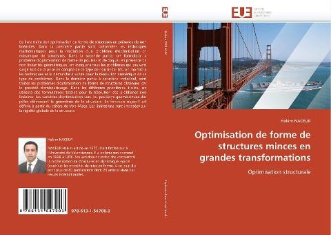 Optimisation de forme de structures minces en grandes transformations