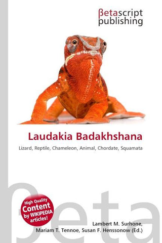 Laudakia Badakhshana