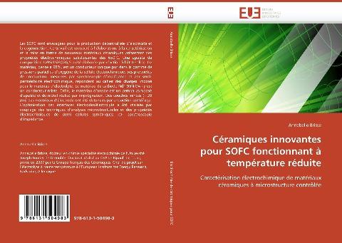 Céramiques innovantes pour SOFC fonctionnant à température réduite