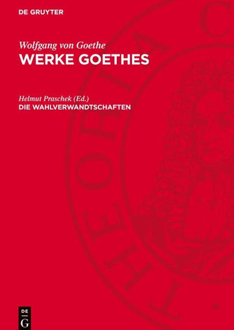 Die Wahlverwandtschaften
