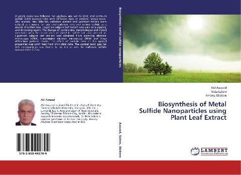 Biosynthesis of Metal Sulfide Nanoparticles using Plant Leaf Extract