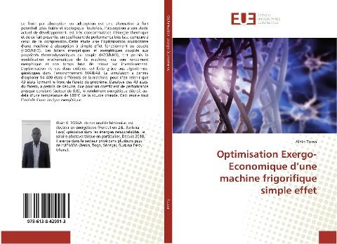 Optimisation Exergo-Economique d'une machine frigorifique simple effet