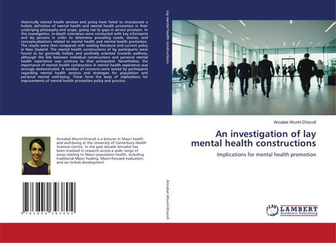 An investigation of lay mental health constructions