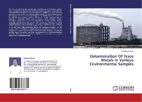 Determination Of Trace Metals In Various Environmental Samples