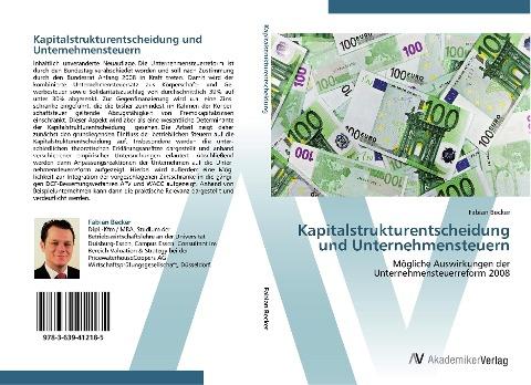 Kapitalstrukturentscheidung und Unternehmensteuern