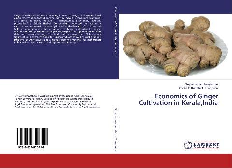 Economics of Ginger Cultivation in Kerala,India