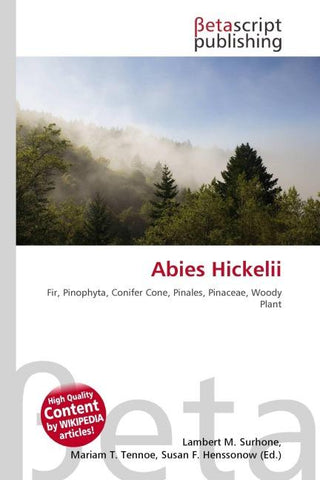 Abies Hickelii