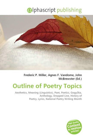 Outline of Poetry Topics